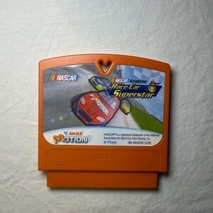 VTech V.Smile Motion NASCAR Academy Race Car Superstar Smartridge Game EUC